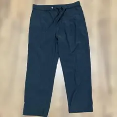 GLOBAL WORK ワイドクロップドパンツ M ダークグレー