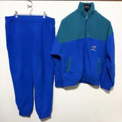 フランス軍 ARMÉE DE TERRE フリース セットアップ 上下 青