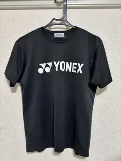 YONEX 黒 ポリエステルシャツ