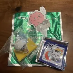 新品　ちいかわ　松屋　コラボ　モモンガ　フィギュア　パズル　セット　ステッカー付