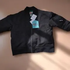 新品未使用 タグ付きMA-1 ジャケット ブラックのみ 110サイズ