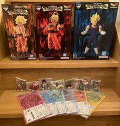 ドラゴンボール フィギュア まとめ売り A賞 孫悟空 E賞 ベジータ