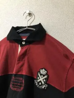 McGREGOR マックレガー 長袖ラガーシャツ ビックサイズ ボーダーラグビー