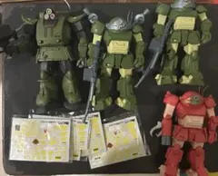 ガンプラ 7体セット 組み立て済み - メルカリ