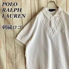 1176 ポロラルフローレンポロシャツTシャツポニー刺繍ロゴアメリカUSA古着