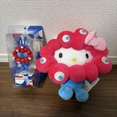 大阪万博限定★ラブブ、キティぬいぐるみセット