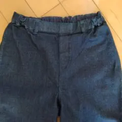 北欧、暮らしの道具店「動きやすくて、あったかい」裏起毛のペグパンツ インディゴ