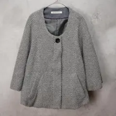 GREEN LAbEL RELAXING ジャケット グレー ウール混