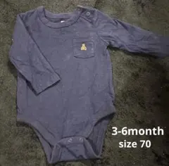 babyGAP ブラナンベア 長袖ボディスーツ ロンパース (3-6month)