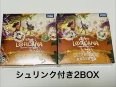 新品未開封 シュリンク付き ディズニー ロルカナ 未知なる彼方へ 2box