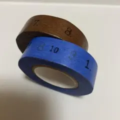 マスキングテープ　倉敷意匠　数字のサムネイル