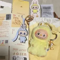 POPMART ラブブ イニシャルぬいぐるみ PIN FOR LOVE 【E】