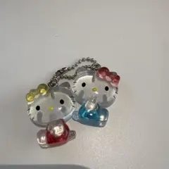 サンリオキャラクターズ　なかよしドロップチャーム　ハローキティ&ハローミミィ