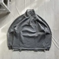 old Ralph Lauren /ハーフジップ スウェット L グレー
