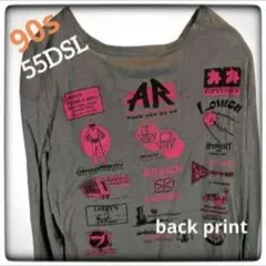 90s 55DSL /フィフティファイブディーゼル　 ロンTのサムネイル