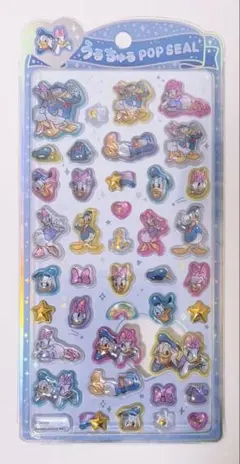 【正規品】うるちゅるポップシール ディズニー ドナルド デイジー