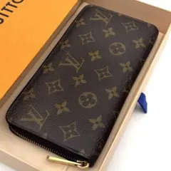 【美品】ルイヴィトン　ジッピーウォレット　モノグラム　長財布　ラウンド