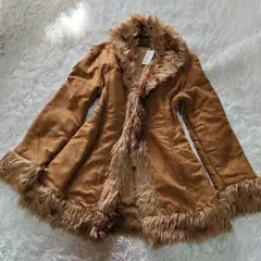 y2k 00s archive グランジファーロングコート　NANA 平成ギャル