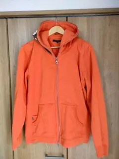トミーヒルフィガー　TOMMY HILFIGER　パーカー　オレンジ　XL