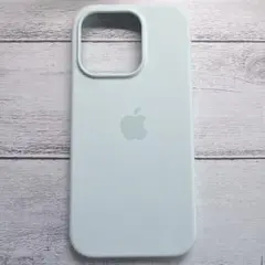 iPhone 15Pro対応 シリコーンケース　ミントグリーン