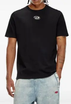 DIESEL グレン期定番シリーズ オーバルDロゴパーツ付きスウェット 