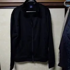 GAP メンズ フルジップ ジャケット ブラック Lサイズのサムネイル
