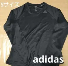 adidas climalite ブラック Sサイズ トップス