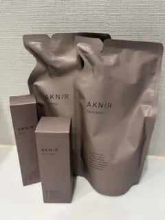AKNIR シャンプー トリートメント、ヘアオイル　スカルプ　セット