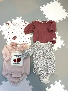 futafuta cottoli 70〜80cm ロンパース