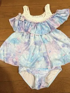 メゾピアノ♡立体うさぎ♡水着♡ピンク♡ふりふり♡90センチ - メルカリ