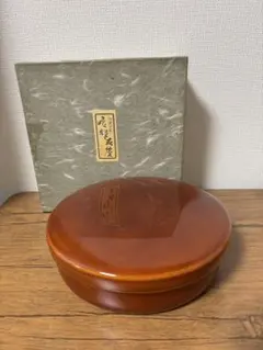 飛騨　春慶塗 菓子器