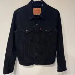 リーバイス　levi's デニムジャケット　ブラック　サイズS