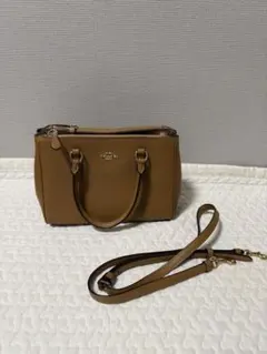 COACH 2way ショルダーバッグ ブラウン