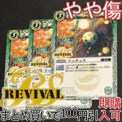 マッチュラ リバイバル　３枚 4（BSC22-056 260903