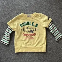 ミキハウス トレーナー　ダブルビー80㎝