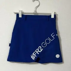 FR2 GOLF ブラックスカート ビックロゴ ストレッチ 新品 サイドジップ
