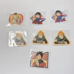ハイキュー!! ステッカー 孤爪研磨・影山飛雄・日向翔陽・黒尾鉄朗