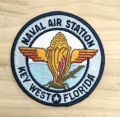 アメリカ海軍 航空基地 キーウェストフロリダ 刺繍ワッペン 1枚