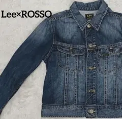 アーバンリサーチロッソ LEE 別注 ブルーデニム ジャケット ショート丈