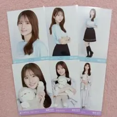 乃木坂46 生写真 菅原咲月 北海道Tシャツ 北海道ver.コーデ 6種コンプ