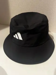 新品　アディダス　adidas ゴルフ　RAIN.RDY ハット　バケハ　黒
