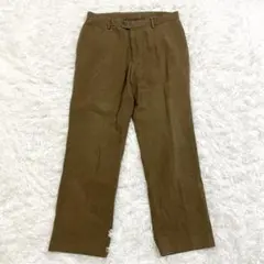 アレグリ allegri パンツ ブラウン L-XL カジュアル 大きめ 日本製