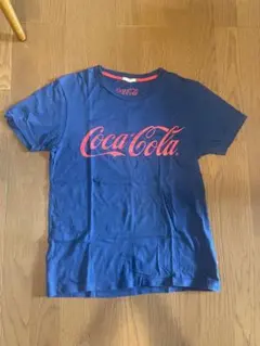Coca-Cola ロゴプリント Tシャツ ネイビーのサムネイル
