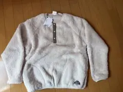 ROXY フリースジャケット 150cm クリーム色　子供服 もこもこ