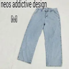 【neos addictive design】ストレートデニム M k4823