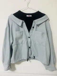 PINKlatte 長袖重ね着風シャツ　160cm