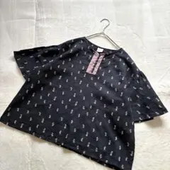 新品】 ツハル サマンサモスモス 立体かぎ針フルーツ柄ニット