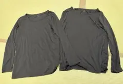 ユニクロ　　ヒートテック　ブラック　150 2枚