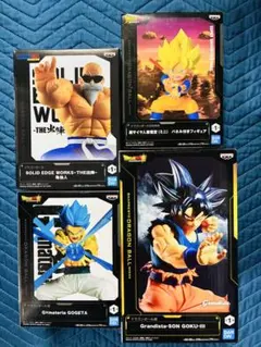 ◆ドラゴンボール◆ 孫悟空 ゴジータ 亀仙人 フィギュア4点SET