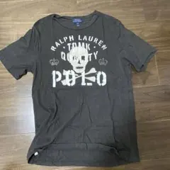 Polo Ralph Lauren スカルプリント Tシャツ L